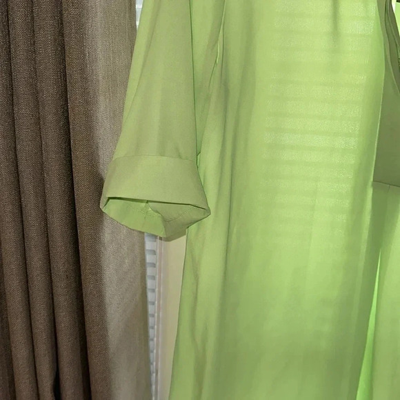 NWT CHICO’S ELEVATED STYLE JILLIAN 3/4 SLV FASH BASIC T SAP GRN SHIRT 1 MSRP $89 - Picture 6 of 10